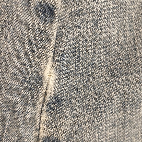 Denim Skort Short Skirt w Shorts Blue Jean sz 14 - Picture 8 of 12